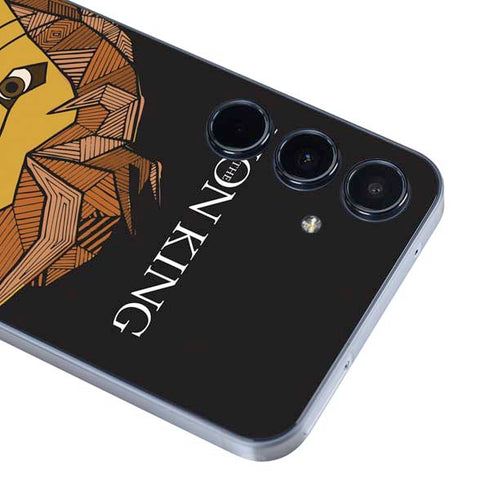 Disney The Lion King Mosaic Simba Art Galaxy A36 5G Skin